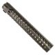 GUNTEC USA Gen 2 Free Floating Keymod Handguard w/Sectional Side/Bottom Rails,15in MKH-15