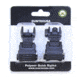 Guntec Usa Guntec Pqs Poly Quick Sights Set Black