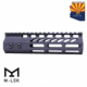 Guntec Usa Guntec Ultra Slim Handguard Octagonal 7'' M-lok Black