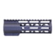 Guntec USA AIR-LOK Series AR-15 M-LOK Compression Free Floating Handguard w/ Monolithic Top Rail, 6.75in, Anodized Black, GT-675ALC