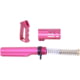 Guntec USA AR-15 M-LOK Micro Pistol Furniture Set, 15in w/ Milspec Buffer Tube, Pink, MICRO-P-SET-MIL-PINK