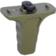 Guntec USA Micro M-LOK Vertical Handstop, Anodized Green, MLK-VHS-GREEN
