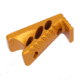 Guntec USA M-LOK Micro Angle Grip, Anodized Orange, ANGLE-MICRO-ORANGE