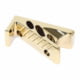 Guntec USA M-LOK Micro Angle Grip, Gold Plated, ANGLE-MICRO-GLD
