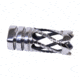 Guntec USA Spiral Flash Hider, AR-15, .223, 1/2x28 Thread, Polished Mirror ARTWIST-HP