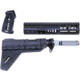 Guntec USA Trump Series Limited Edition AR-15 Pistol Furniture Set w/Brace, Anodized Black, TRUMP-PIS-SET-PB-BLACK