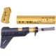 Guntec USA Trump Series Limited Edition AR-15 Pistol Furniture Set w/Brace, Anodized Gold, TRUMP-PIS-SET-PB-GOLD