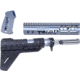 Guntec USA Trump Series Limited Edition AR-15 Pistol Furniture Set w/Brace, Anodized Grey, TRUMP-PIS-SET-PB-GREY