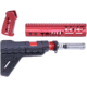 Guntec USA Trump Series Limited Edition AR-15 Pistol Furniture Set w/Brace, Anodized Red, TRUMP-PIS-SET-PB-RED