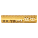 Guntec USA Trump Series Limited Edition M-LOK System Free Floating Handguard w/ Monolithic Top Rail, 9in, Anodized Gold, GT-9MLK-TRUMP-GOLD