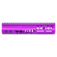 Guntec USA Trump Series Limited Edition M-LOK System Free Floating Handguard w/ Monolithic Top Rail, 9in, Anodized Purple, GT-9MLK-TRUMP-PURPLE