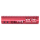 Guntec USA Trump Series Limited Edition M-LOK System Free Floating Handguard w/ Monolithic Top Rail, 9in, Anodized Red, GT-9MLK-TRUMP-RED