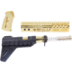 Guntec USA Trump Series Premium Limited Edition AR-15 Pistol Furniture Set w/Brace, 24K Gold Plated, TRUMP-PIS-SET-PB-LE