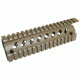 GUNTEC USA Two Piece Quad Rail w/Bridge Rail,Cerakote Flat Dark Earth GTQUAD16-JT-E