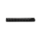 Guntec USA Ultra Lightweight Thin M-Lok Free Floating Handguard w/Monolithic Top Rail, 15in, Black, GT-15MLK