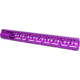 Guntec USA Ultra Lightweight Thin M-LOK Free Floating Handguard w/ Monolithic Top Rail, .308 Caliber, 16.5in, Anodized Purple, GT-16.5MLK-308-PURPLE