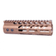 Guntec USA Ultra Lightweight Thin M-LOK System Free Floating Handguard w/Monolithic Top Rail, 7in, Bronze, GT-7MLK-BRZ