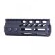 Guntec USA Ultra Slimline Octagonal 5 Sided M-Lok Free Floating Handguard w/Monolithic Top Rail