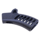 Guntec USA Ultralight Series Skeletonized Aluminum Featureless Grip, Anodized Black, ULS-FG-BLACK