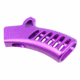 Guntec USA Ultralight Series Skeletonized Aluminum Featureless Grip, Anodized Purple, ULS-FG-PURPLE