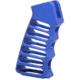 Guntec USA Ultralight Series Skeletonized Aluminum Pistol Grip, Anodized Blue, ULS-PG-BLUE