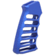Guntec USA Ultralight Series Skeletonized Aluminum Pistol Grip, Anodized Blue, ULS-PG-BLUE