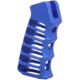 Guntec USA Ultralight Series Skeletonized Aluminum Pistol Grip, Anodized Blue, ULS-PG-BLUE