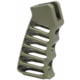 Guntec USA Ultralight Series Skeletonized Aluminum Pistol Grip, Anodized Green, ULS-PG-GREEN