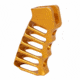 Guntec USA Ultralight Series Skeletonized Aluminum Pistol Grip, Anodized Orange, ULS-PG-ORANGE