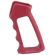 Guntec USA Ultralight Series Skeletonized Aluminum Pistol Grip, Gen 2, Anodized Red, ULS-PG-G2-RED