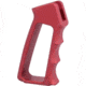 Guntec USA Ultralight Series Skeletonized Aluminum Pistol Grip, Gen 2, Anodized Red, ULS-PG-G2-RED