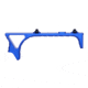 Guntec USA Ultralight Skeletonized Angled Grip For M-LOK, Anodized Blue, MLK-AG-BLUE