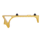Guntec USA Ultralight Skeletonized Angled Grip For M-LOK, Anodized Gold, MLK-AG-GOLD