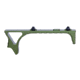 Guntec USA Ultralight Skeletonized Angled Grip For M-LOK, Anodized Green, MLK-AG-GREEN