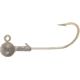 H&amp;H Lure Company Cocahoe Round SW Jighead, 1/4 oz, 2/0 Hook Unpainted, 10/Pack, C1410-08