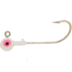 H&amp;H Lure Company Cocahoe Round SW Jighead, 1/4 oz, 2/0 Hook, White 10/Pack, C1410-02