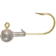 H&amp;H Lure Company Round SW Jighead, 3/8 oz, Unpainted, 10/Pack, R3810-08