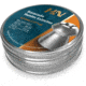 H&amp;N Sport Baracuda Hunter Extreme .177 Caliber 9.57 Grain Air Rifle Pellets, 400 Rounds, Blister, Silver, Small, 92164500003BL