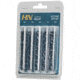 H&amp;N Sport Sampler Hunting Pellets .25 Caliber 25 Types Air Rifle Pellets, 150 Rounds, Silver, Small, 99996350005