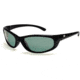 H2Optix Thunderbolt  Sunglasses, Shiny Black Frame, Gray Lens