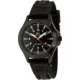H3 Tactical H3.702231.09 Trooper Mens Watch - Black Rubber Band, Black Bracelet