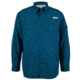 Habit Long Sleeve River Shirt - Mens, Blue Coral, Extra Large, TS1373-5A6-XL