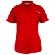 Habit Shell Cove River Shirt Short Sleeve - Womens, Fiery Scarlet, Extra Large, TS1349-8A0-WXL