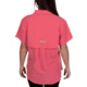 Habit Trapper Junction River Short Sleeve Shirt - Womens, Calypso Coral, Medium, TS10034-2B7-WM