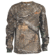 Habit Youth Bear Cave Long Sleeve Camo CVC Tee - Unisex, Realtree Xtra, Small, TS1321-183-YS