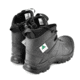 HAIX Black Eagle Safety 55 Mid, Side-Zip, Womens Boots, Black, 7.5 Medium, 620013M-7.5