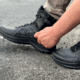HAIX Eagle Tactical 2.0 GTX Mid Side Zip Boots - Mens, Black, 8.5 US, Wide, 340043W-8.5