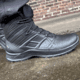 HAIX Eagle Tactical 2.0 GTX Mid Side Zip Boots - Mens, Black, 8.5 US, Wide, 340043W-8.5