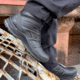 HAIX Eagle Tactical 2.0 GTX Mid Side Zip Boots - Mens, Black, 8.5 US, Wide, 340043W-8.5
