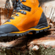 HAIX Mens Protector Prime Work Boot, Orange, 10, 603102W-10